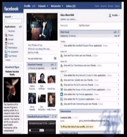 evolution of facebook in 2007