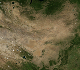 Gobi by NASA World Wind