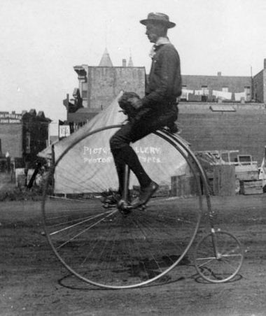 penny-farthing - evolution of bicycle