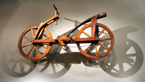 Da Vinci bicycle - evolution of bicycle