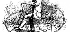 McCall on velocipede - evolution of bicycle