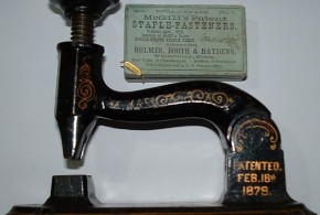 McGill Stapler - Evolution of stapler