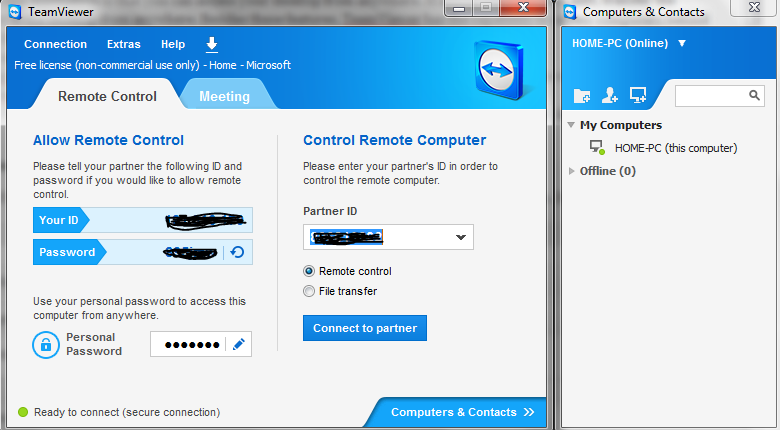 teamviewer setup and android apps for remote computer access