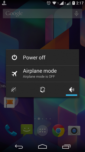 safe mode in android and options