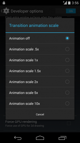 animation scale