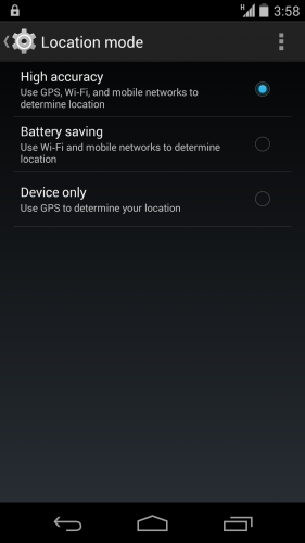 Nexus 5 tips and tricks and location mode