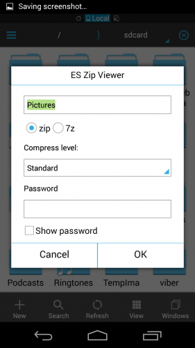 How to open zip files on Android and ES Zip Viewer