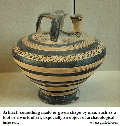 artefact and artefact meaning. Artefacts. A man made object taken as a whole